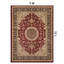 Tapis oriental bourgogne / moutarde / noir Shiflett-33380262