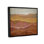 «Warm Glowing Mountain Range Overlay Desert Landscape» par Liz Jardine - peinture sur toile tendue