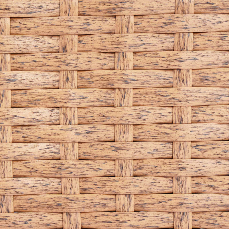 Banc de rangement extérieur Pe Rattan Deck Box
