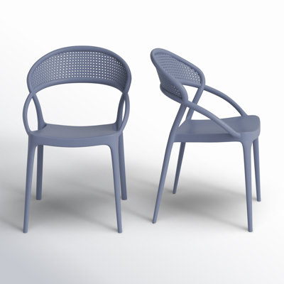 Farrah Stackable Patio Armchair
