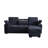 Multi - Functional Sectional Sofa Ensemble Featuring A Removable Cup Holder Tray, Storage - Integrated Chaise And Adjustable Backrests-218672631
