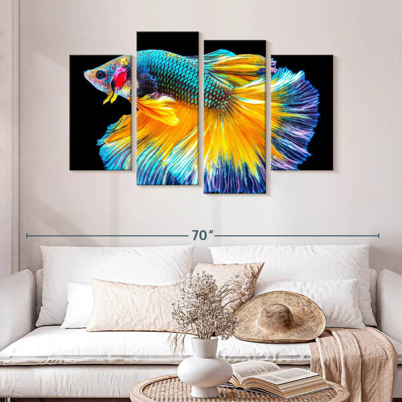 Poisson Betta Brampt multicolore