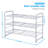 12 Pair Stackable Shoe Rack-592232359