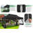10'Wx20'D Heavy Duty Canopy Tent, Pop up Gazebo with Netting Screened-104650886