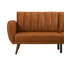 Brittany 81.5'' Vegan Leather Convertible Sofa-57090230