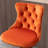 Haeckel 0 " H Tufted Velvet Upholstered Swivel Side Chair-343860742