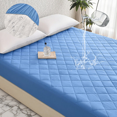 Housse de protection imperméable et épaisse pour matelas - housse de lit respirante et anti-poussière