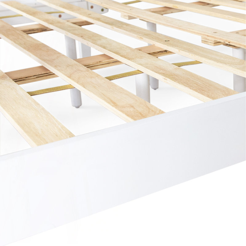 Solid Wood Slat Bed