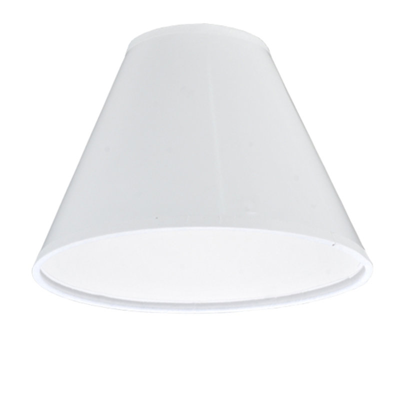 Abat-jour empire en tissu H 5 po x l 7,25 po