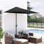 Parasol de plage rectangulaire 90,6 "x 51,2" Sonstrom