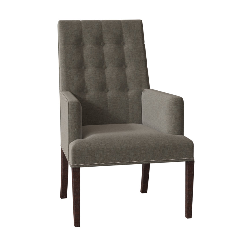 Fauteuil Libby Langdon, Polyester mastic 3152, Gris anthracite