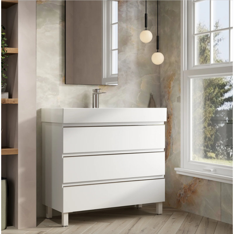 Sadeer Bathroom Vanity with Basin