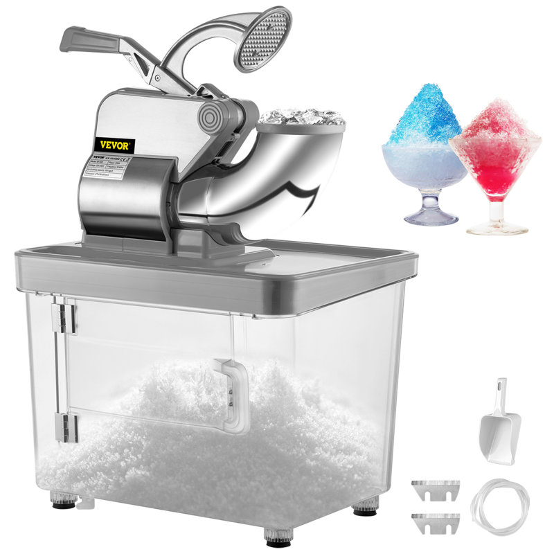 Concasseur à glace commercial VEVOR, Gris