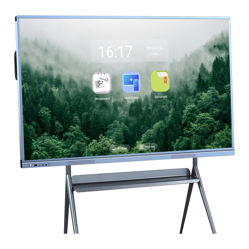 JYXCN Smart Board, tableau blanc numérique à double OS à écran tactile 4K UHD 65 "pour l'enseignement, les présentations et la publicité