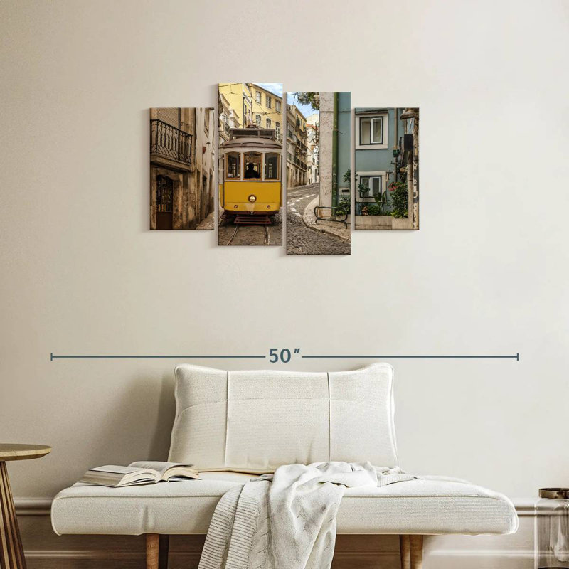 Mehar Lisbon Tram Ride, 22" H x 36" W
