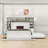 Wooden Platform Bed With 2 Drawers and Trundle and Cabinet-645334669-645334671-608654780