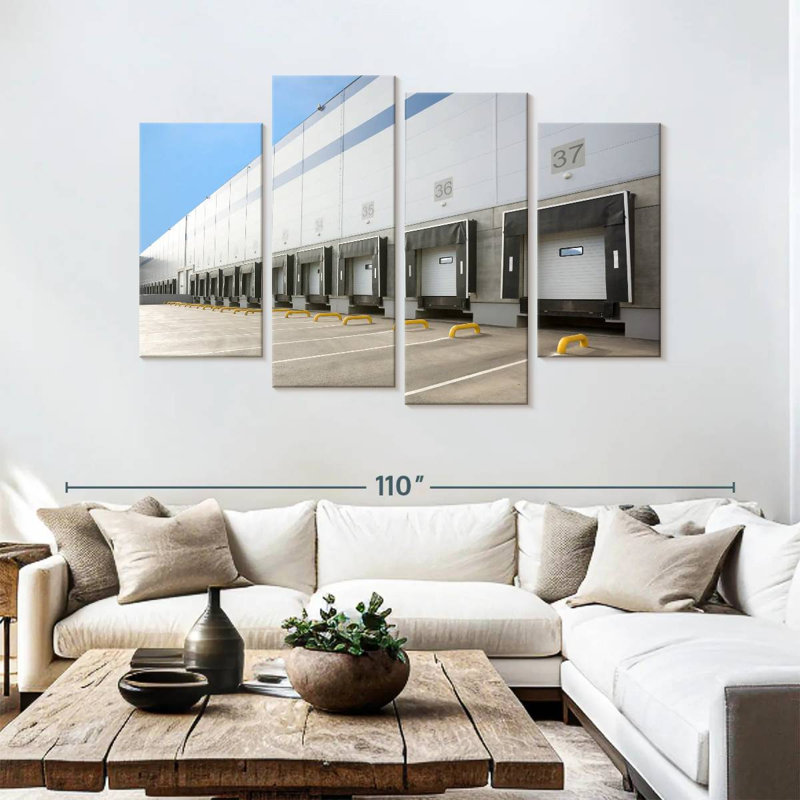 Lilie Loading Dock, 54" H x 84" W