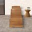 Liev Outdoor Acacia Wood Chaise Lounge-320582885