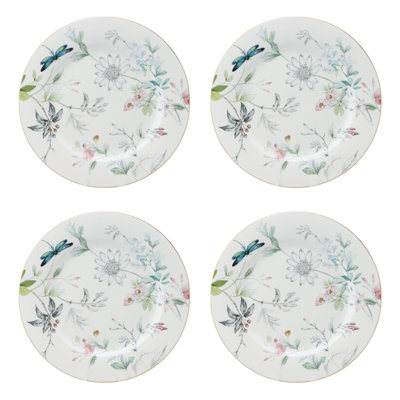  Dragonfly Garden 8" Salad/Dessert Plate