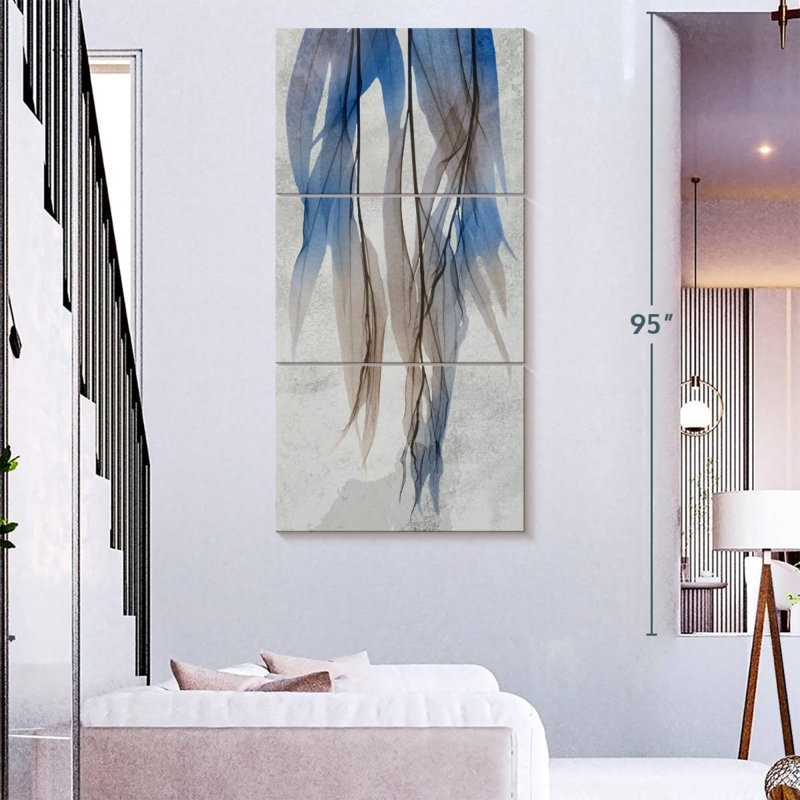 Neutral Growth, 80" H x 39" W
