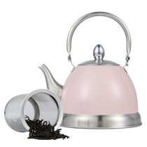 Pink Tea Kettle - Foter  Hot pink kitchen, Pink kitchen, Pink kitchen  appliances