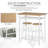 Langworthy 2 - Person Dining Set-2134224426
