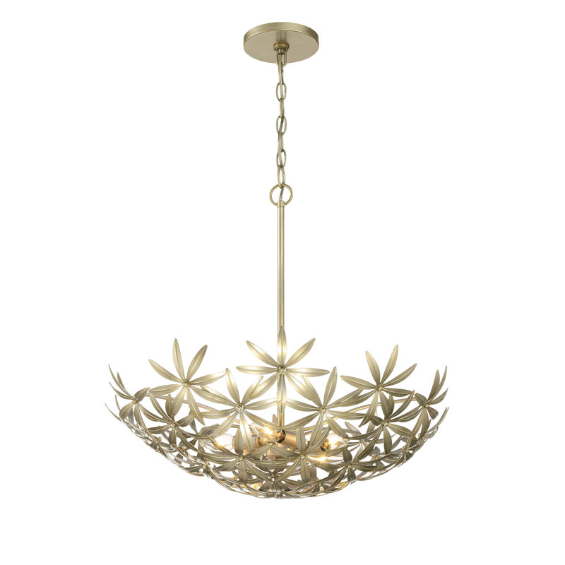 Luminaire suspendu bol 4 lumières Kialey