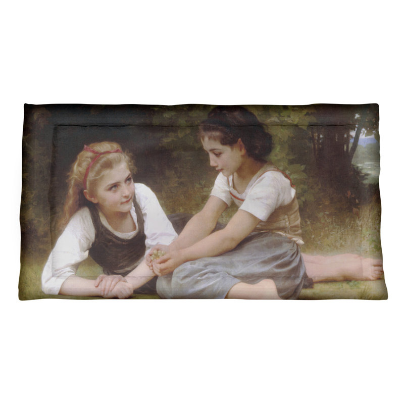 Taie décorative William-Adolphe Bouguereau, Très grand lit, Polyester
