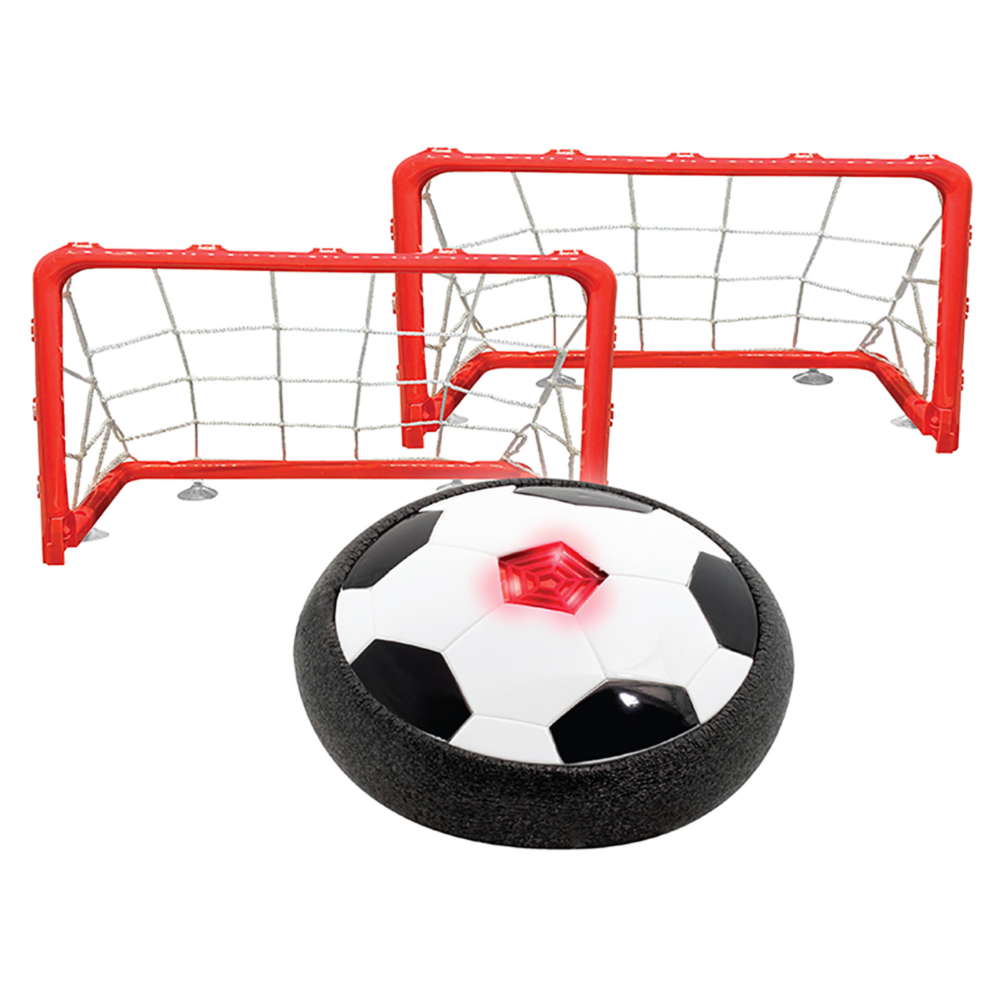 Maccabi Art Air Soccer Hover Ball Disk With 2 Goal Post Nets Game