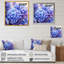 Harmonie mauve, fleurs, harmonie I - art mural hortensia-2078477413-2078477412