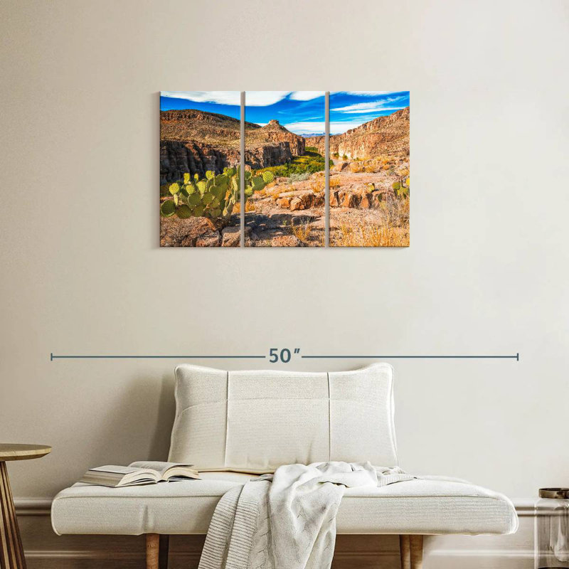 Hot Springs Canyon Rio Grande, H 20 po x l 33 po
