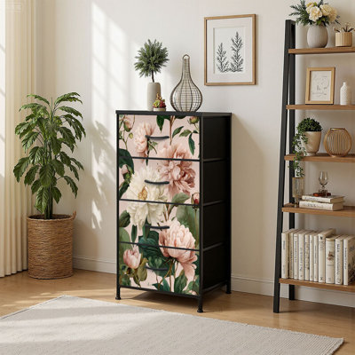 Commode de rangement verticale 4 tiroirs