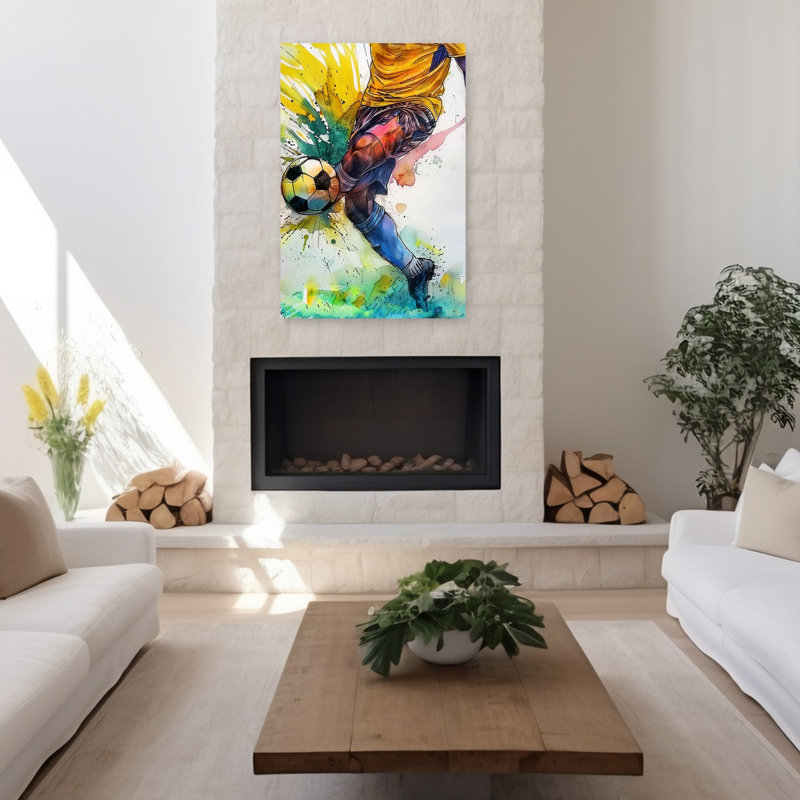 Art contemporain Art contemporain moderne, H 48 po x l 32 po