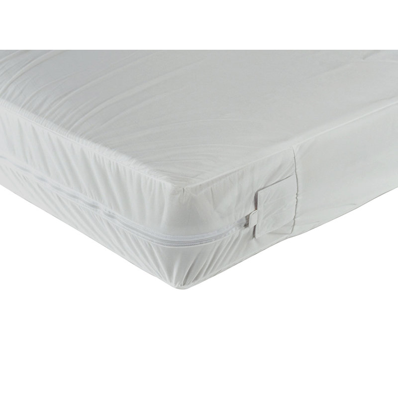 Davidsville Bed Bug and Hypoallergenic Cotton Zippered Waterproof Mattress Protector with 360 Degree Protection, Queen, 9"