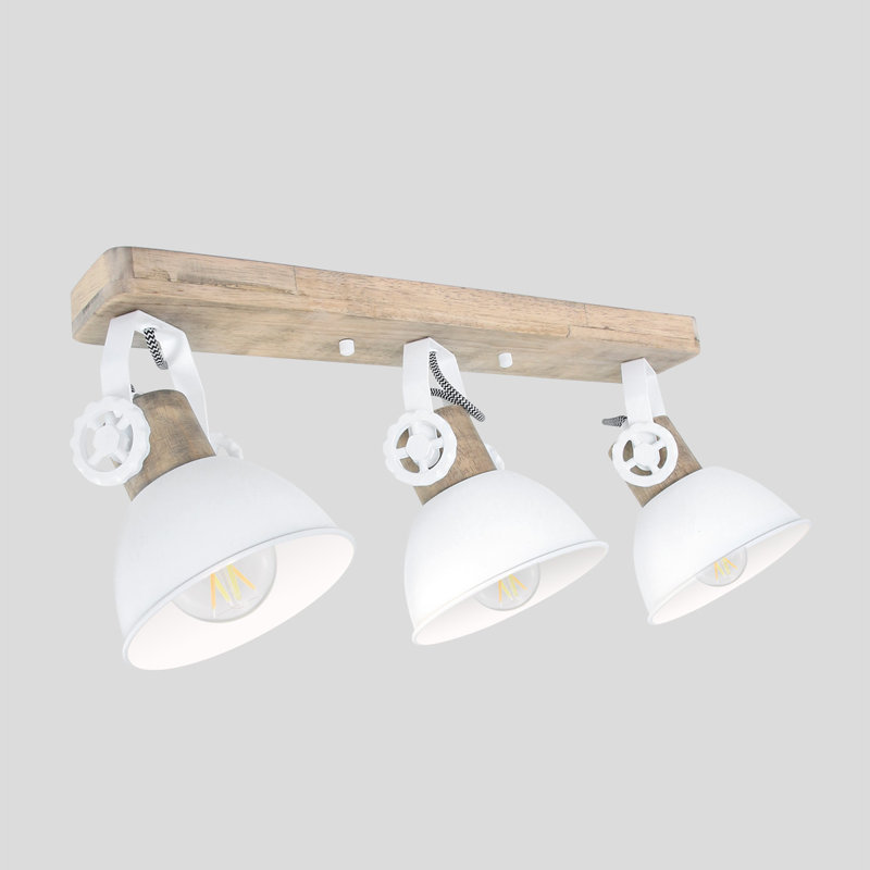 Myra Flush Mount, White