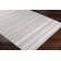 Tapis gris moyen tissé à plat Arianah