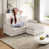 Beige Corduroy(2 Seat+1 Ottoman) est en rupture de stock