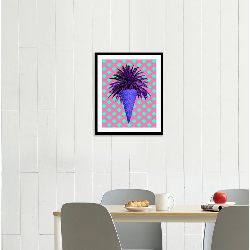 Ice - Single Picture Frame Print, 60 cm H x 50 cm W