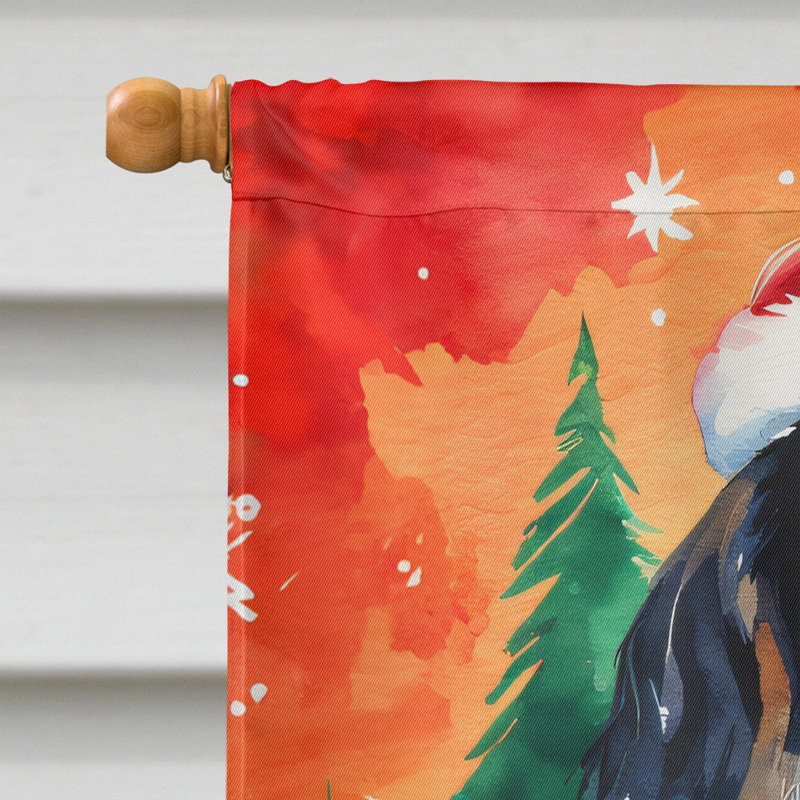 Double Sided Polyester Christmas, 40" H x 28" W