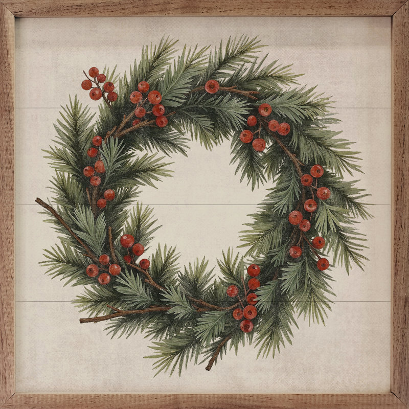 Berry Pine Wreath