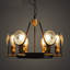Lustre rustique 6 lumières Edford