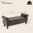 Escarleth Faux Leather Upholstered Storage Bench-1313766088