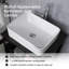  24" Single Bathroom Vanity Set with Manufactured Wood Top, Ceramic Sink, Water Saving Faucet-2082204076-2082204077