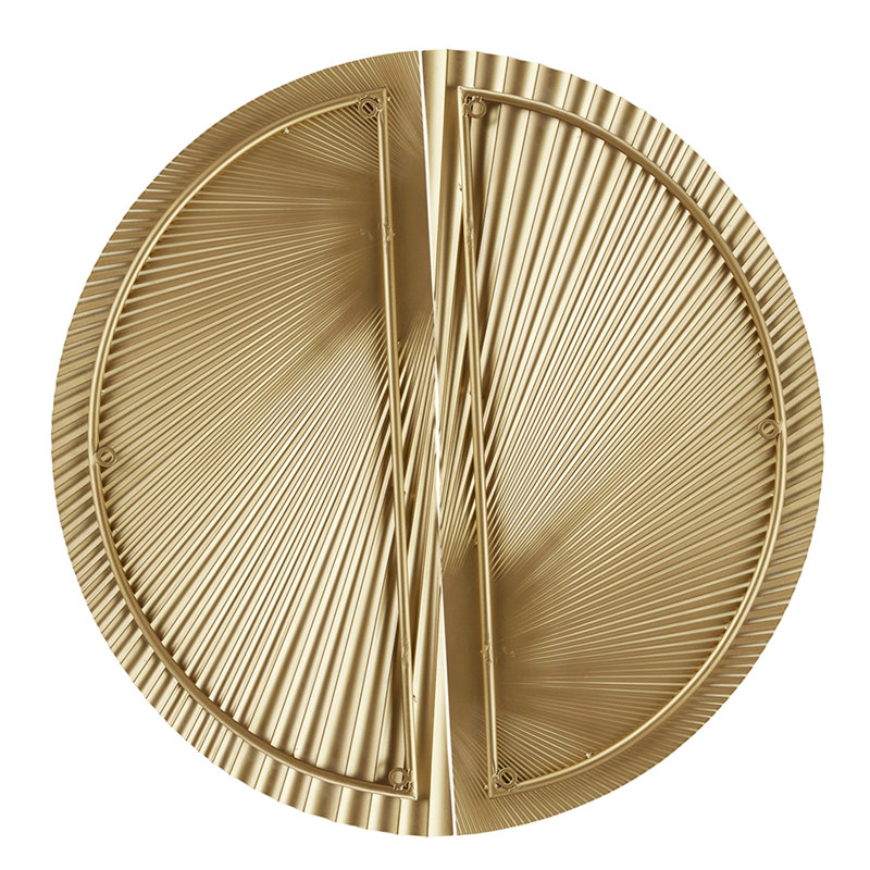 Half-Moon 2-Piece Metal Wall Decor Set