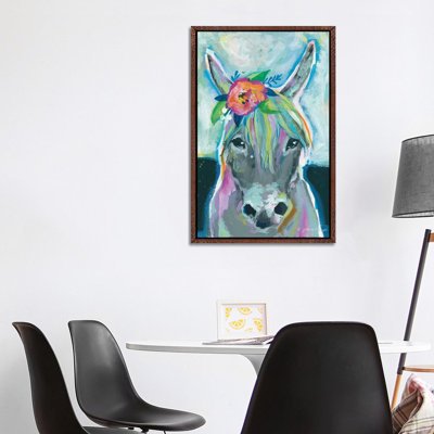 Sweet Donkey 1 Piece Painting on Canvas