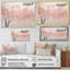 Art sur toile, "Minimalisme rose et or II"-1562183693-1353386700