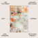 Lasley Contemporary POP Modern Abstract Vintage Cream/Orange Rug
