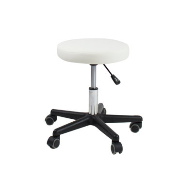 Ignasi Adjustable Height Lab Stool with Wheels