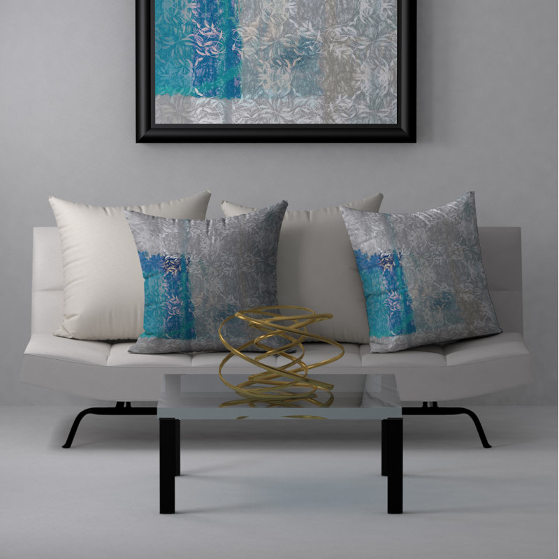 Housse de coussin carrée/insert, 20 po x 20 po