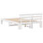 Pine Wood Bed Frame Solid Wood 120 X 190 Cm-1989376901